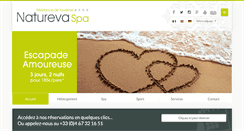 Desktop Screenshot of natureva-spa.com