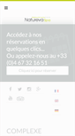 Mobile Screenshot of natureva-spa.com